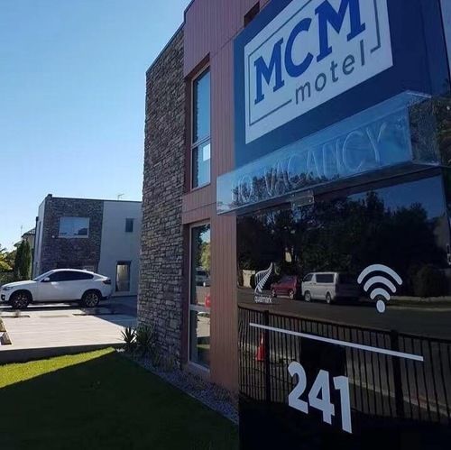 Mcm Motel Крайстчърч Екстериор снимка